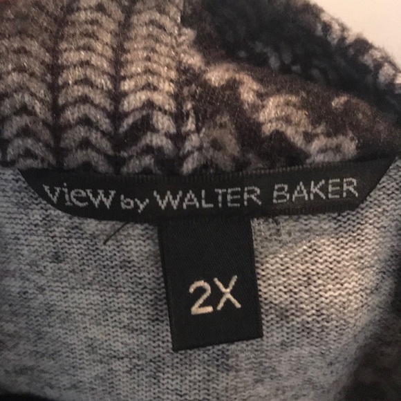 View by Walter Baker 2x Long Tunic Blouse/Dress - Picture 4 of 6